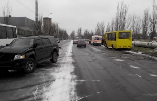 ДТП с маршруткой Херсон