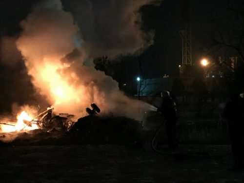 Кременчуг: во время падения вертолета погибли 4 человека