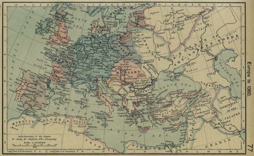 Европа в 1360 году