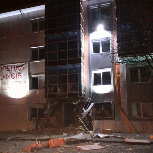 Одесса взрыв офиса волонтеров