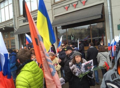 Москва - марш в память о Немцове