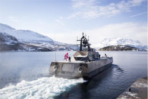 Учения в Норвегии - флот