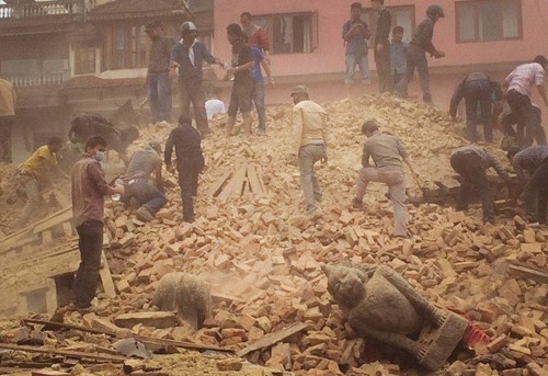 Землетрясение Непал
