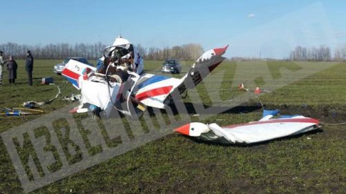 Под Липецком рухнул самолет - есть жертвы ФОТО