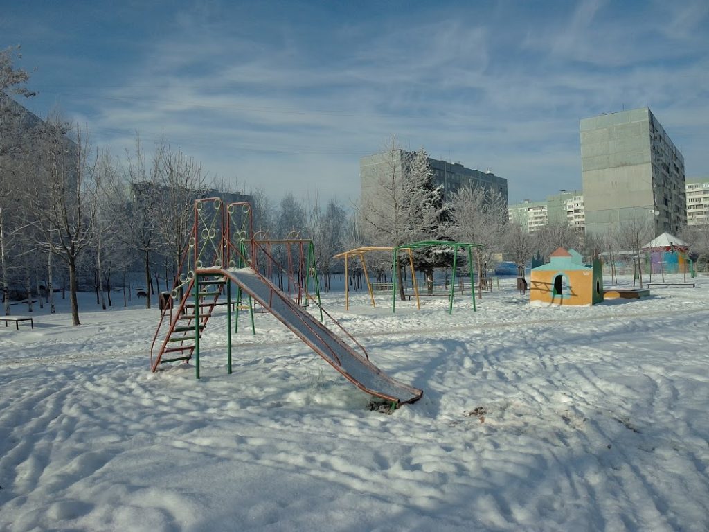 Зима, сніг, Запоріжжя