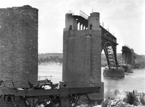1942 год взорванный мост Стрелецкого