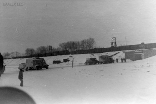 Запорожье 1942 год - дорога на Сталино (Донецк)