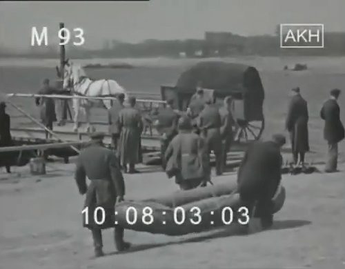 Запорожье, 1942 год - переправа через Днепр