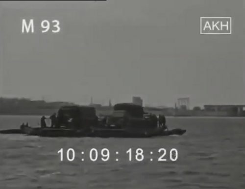 Запорожье 1942 год переправа через Днепр