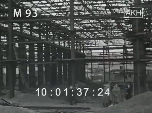 Запорожье 1942 год промплощадка фашисты осматривают разрушенный завод Запорожсталь