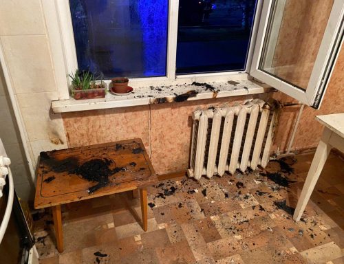 В Энергодаре родители оставили троих малолетних детей без присмотра и они подожгли квартиру