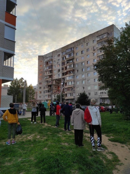 В Ярославле взрыв газа обвалил многоэтажку