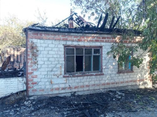 В Бильмаке во время пожара сгорела женщина