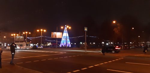 Новогодняя ёлка в Запорожье 2020-21г.