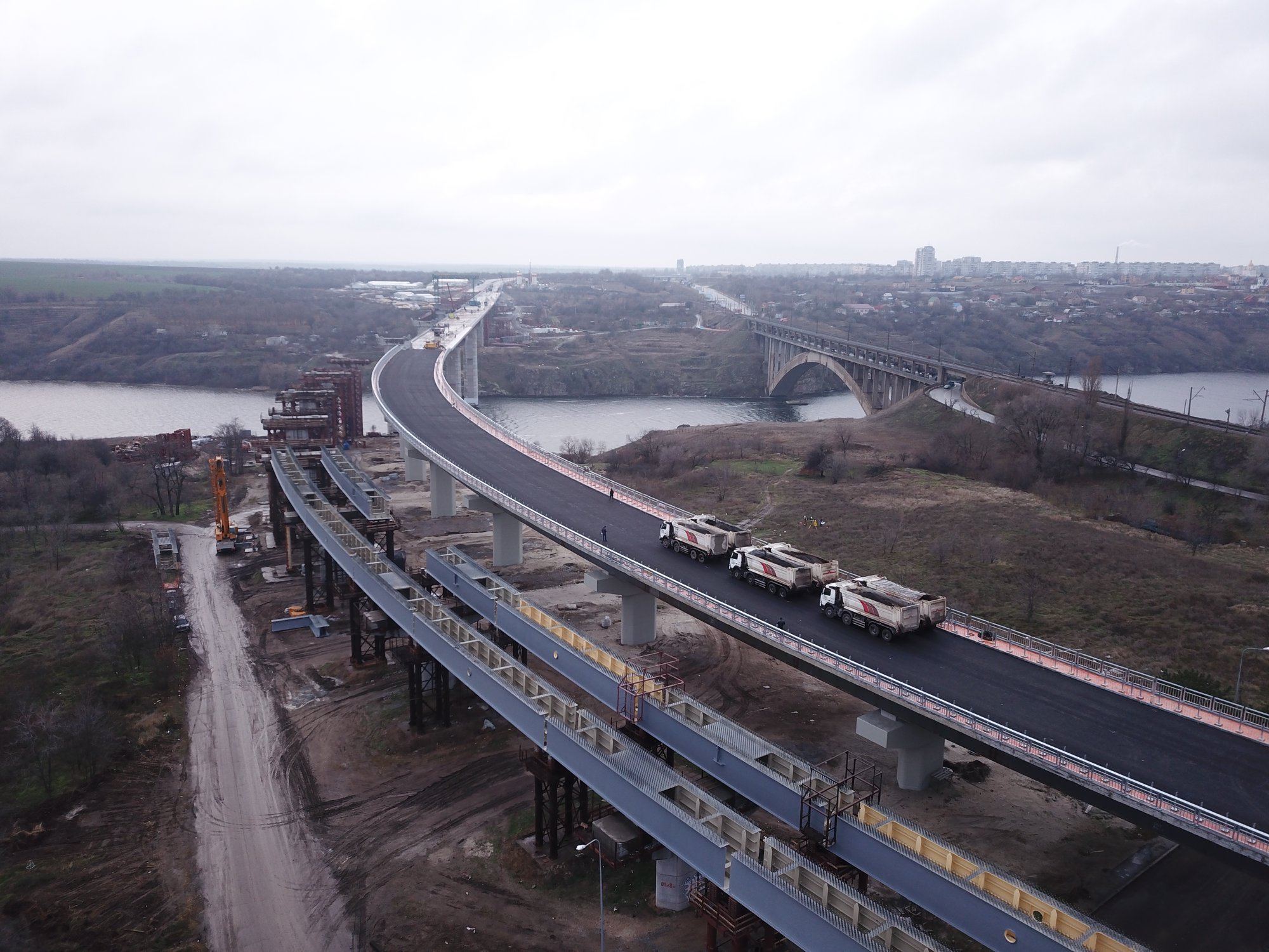 мост в запорожье новый