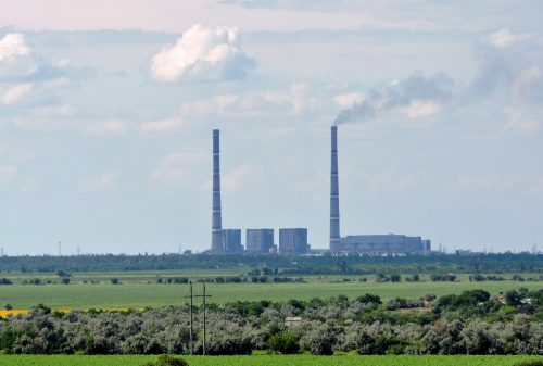 Из-за перегрева подшипника аварийно остановлена Запорожская ТЭС в Энергодаре
