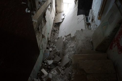 В центре Запорожья обрушилось перекрытие в многоквартирном доме - пострадал мужчина