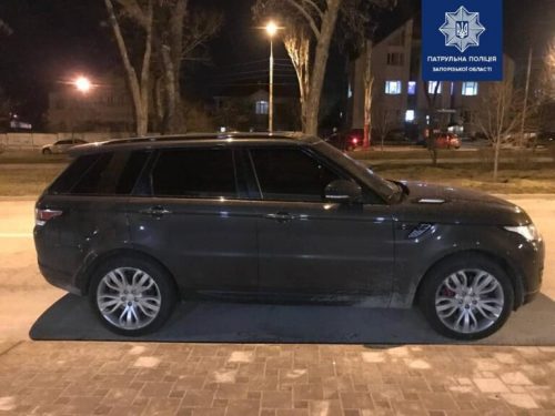 В Запорожье полицейские выявили автомобиль, угнанный в Германии