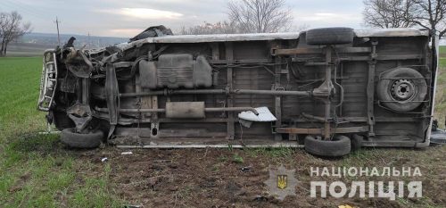 Под Бердянском столкнулись маршрутка и грузовой микроавтобус - четверо пострадавших