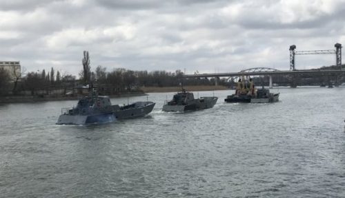 десантные катера каспийской флотилии РФ