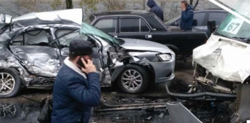 В Запорожье очередное ДТП с маршруткой - погибла женщина