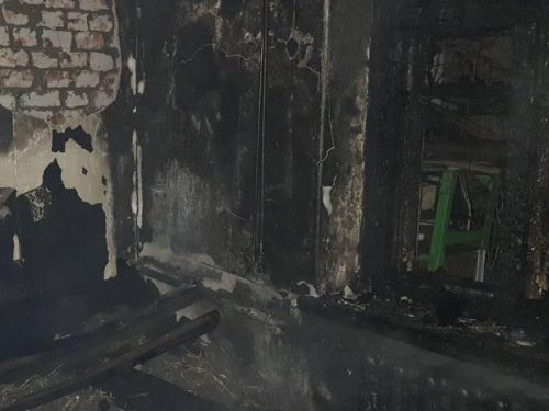 Во время пожара в Запорожье в собственном доме погиб пенсионер