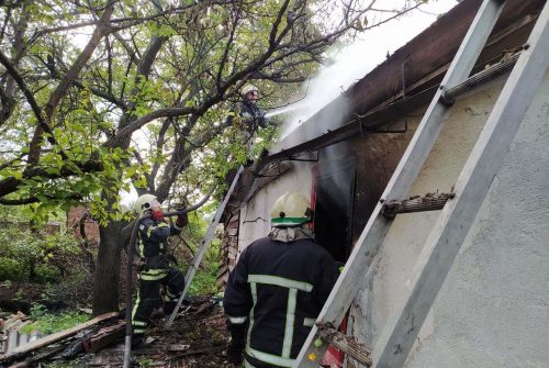 В Камышевахе во время пожара погибла пенсионерка