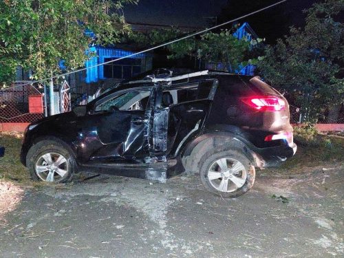 В Новоданиловке, под Ореховым, машина опрокинулась в кювет - есть пострадавший