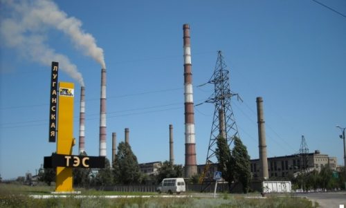 Луганская ТЭС остановилась полностью после аварийного отключения 13-го энергоблока