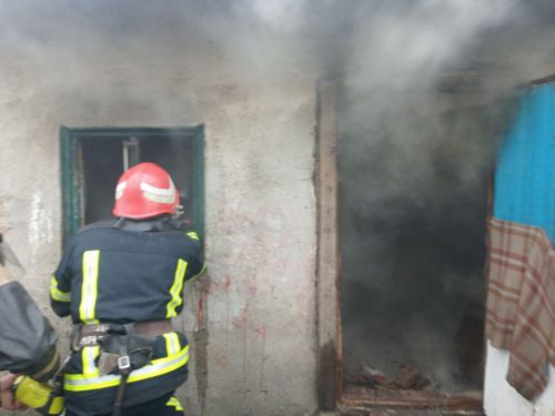 В селе балки, под Васильевкой, во время пожара угорела женщина