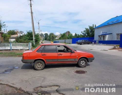 В Каменке-Днепровской поймали угонщика через несколько минут после кражи авто