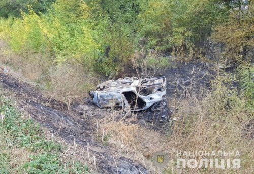 Жуткое ДТП возле Васильевки: водитель одной из машин сгорел после столкновения