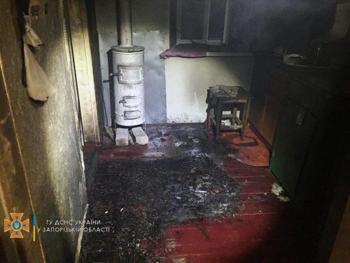 В Орехове из-за твердотопливного котла горел частный дом