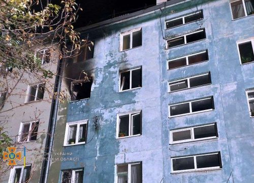 В Запорожье родственники сбежали из горящей квартиры, оставив пенсионерку умирать - женщина погибла