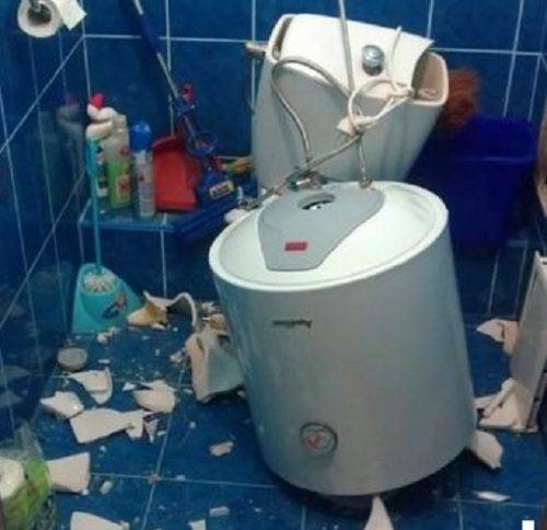 В Степногорской квартире взорвался водонагреватель - пострадала хозяйка
