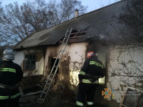 В селе Скельки во время пожара сгорели два мужчины