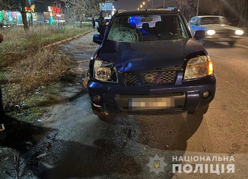В Бердянске погибла женщина, перебегая дорогу в неустановленном месте в темное время суток