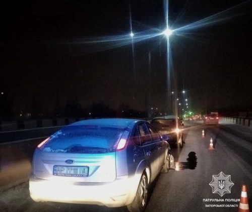 В Запорожье пьяный водитель устроил тройное ДТП