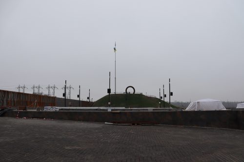 Запорожье: на Хортице продолжают реконструкцию Музея истории Запорожского казачества