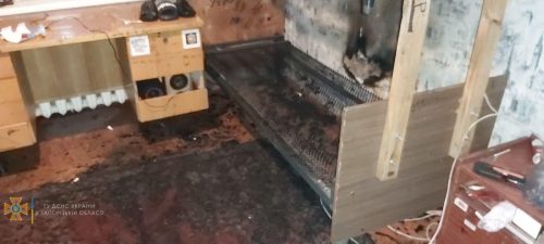 В Бердянске горело студенческое общежитие
