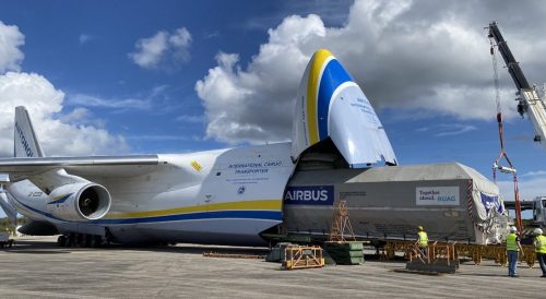 Самолеты Ан-124 Авиалиний Антонова освоили почти половину всех мировых перевозок спутников