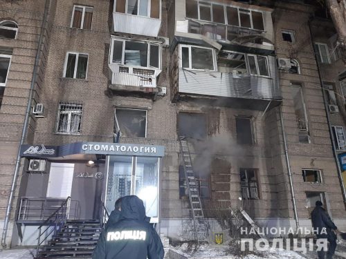 В полиции прокомментировали инцидент, в результате которого взорвался дом в центре Запорожья