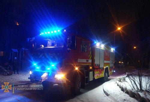 В Шевченковском районе Запорожья во время пожара погибли два человека