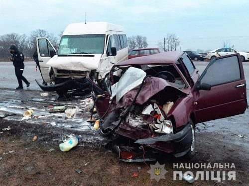 Водитель маршрутки в Вольнянске стал виновником смертельно аварии