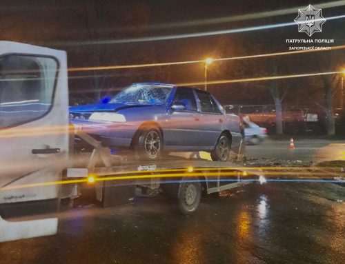 В Шевченковском районе Запорожья произошло ДТП по вине пьяного водителя