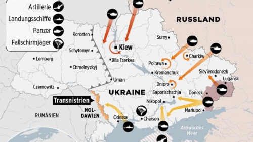 План нападения РФ на Украину