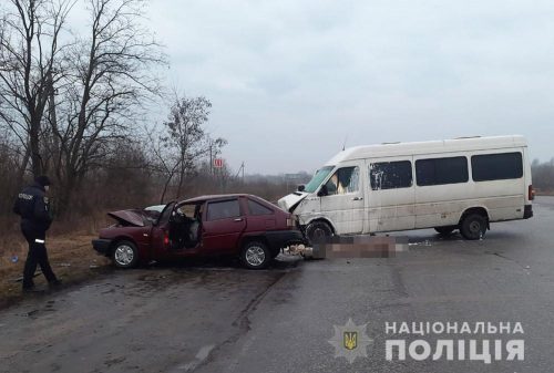 Водитель маршрутки в Вольнянске стал виновником смертельно аварии