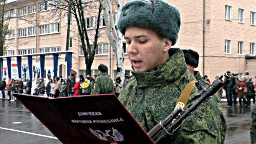 Российское военное руководство провело дополнительную мобилизацию в ОРДЛО для войны в Украине