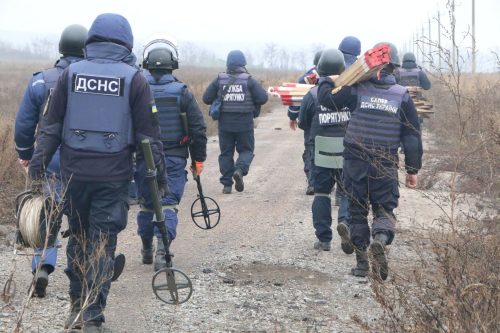 В Запорожской области при разминировании травмировались двое сотрудников ГСЧС