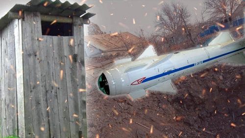 Российская высокоточная крылатая ракета разбила под Одессой пляжный туалет
